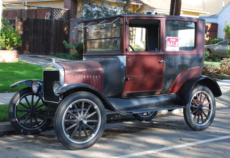 Illustration for article titled 1924 Ford Model T Tudor